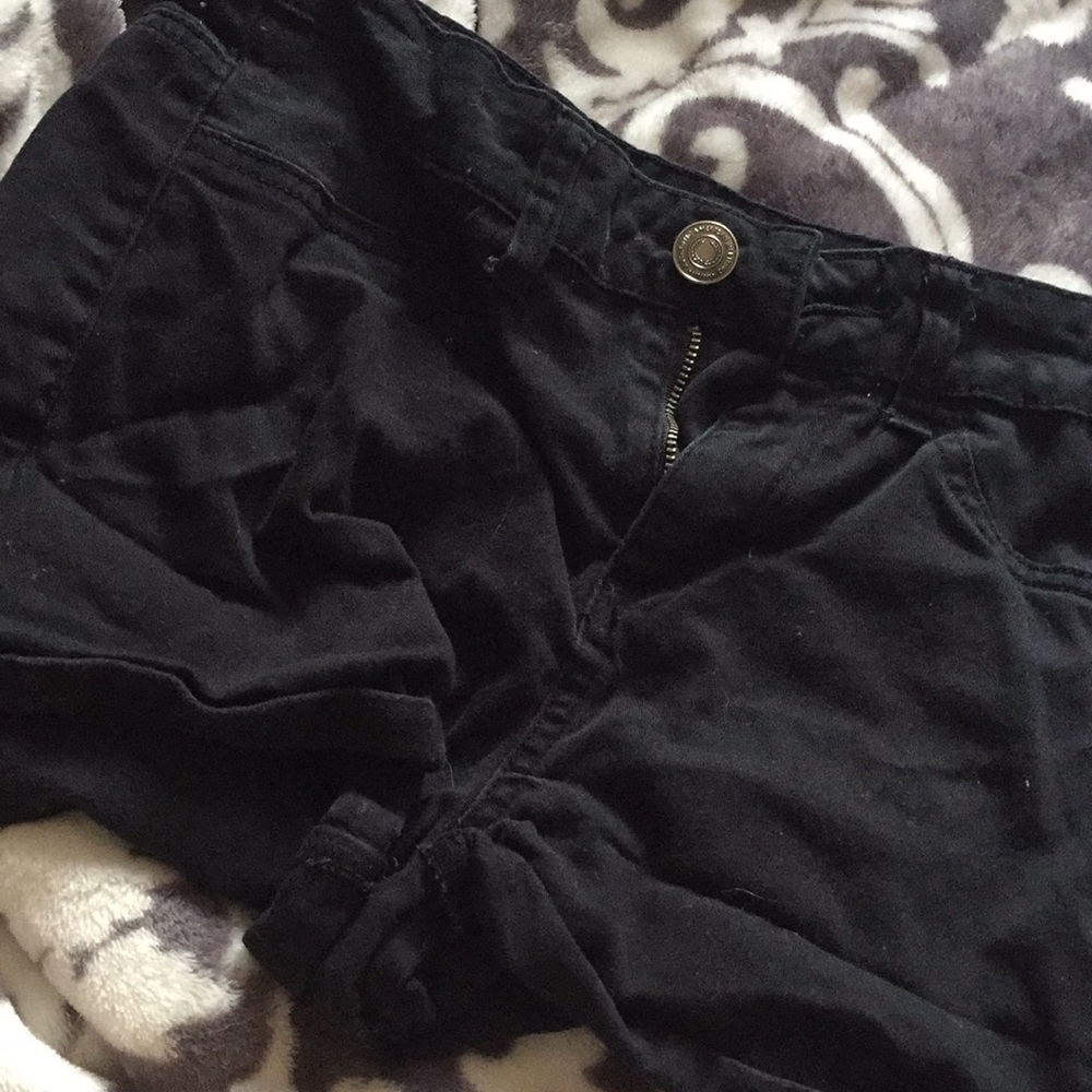 So black shorts